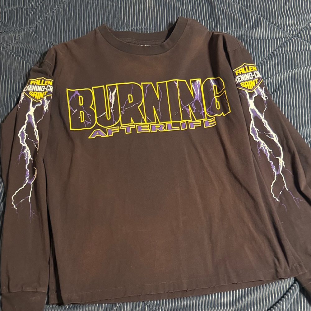 Saint Michael burning afterlife t shirt Japan Balenciaga